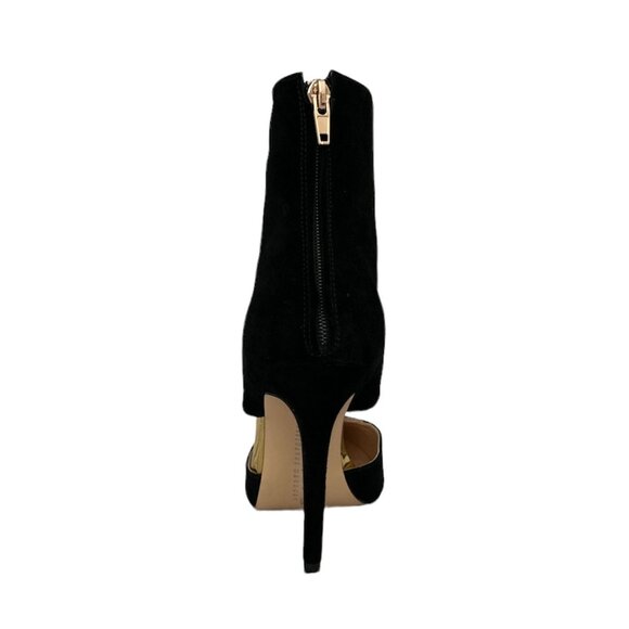 THINGS II COME JELYN Luxurious Dress Shooties Stiletto Heels Boots Black - Picture 5 of 7
